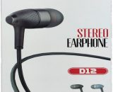 Earphone Stereo D12